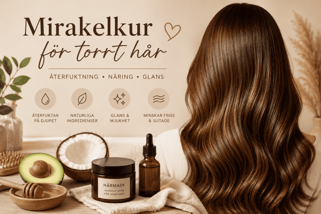 Mirakelkur för torrt hår